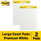 Post-it Super Sticky Easel Pad 559 635x762mm 30 Sheet Pad White Pack 2 image