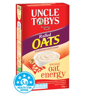 Uncle Toby's Rolled Oats Pack 1.3kg