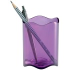 Durable Ice Pen/Pencil Cup Translucent Light Purple image