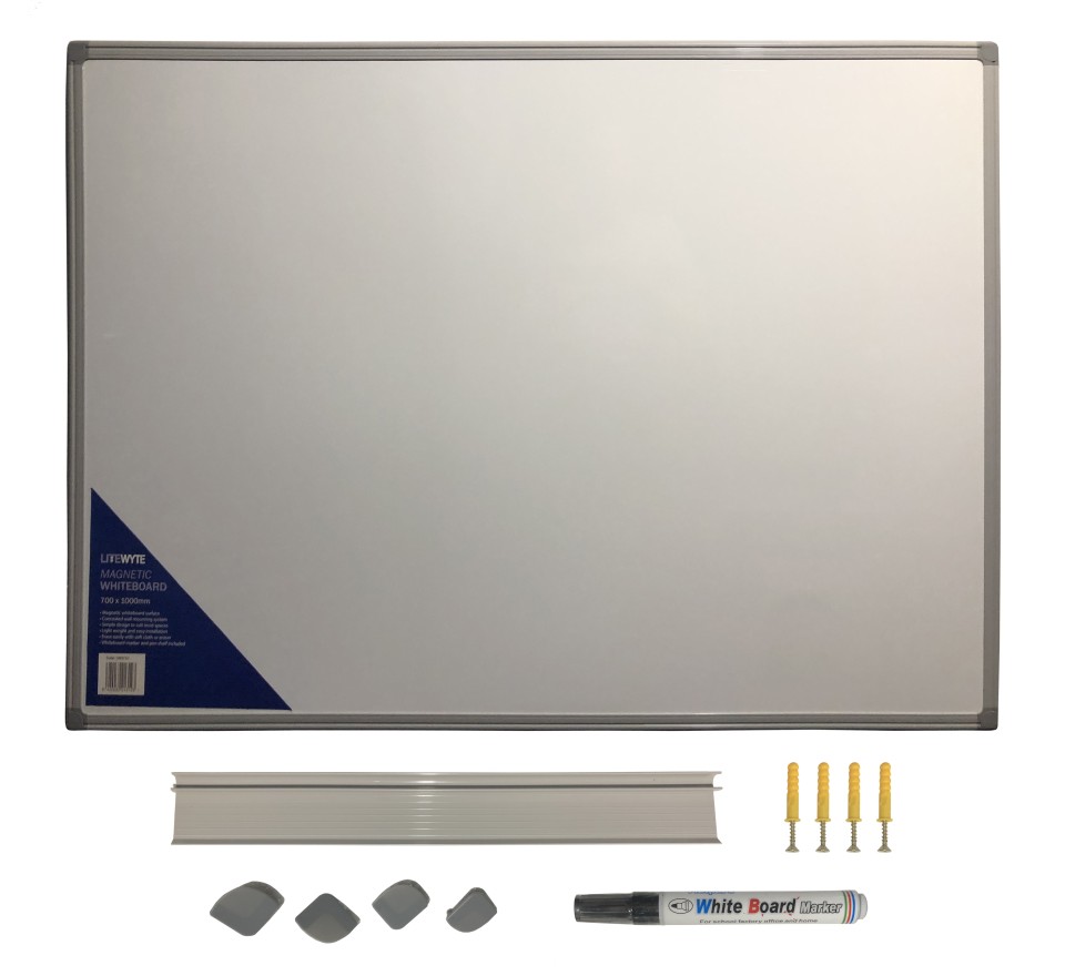 Litewyte Whiteboard Magnetic 700x1000mm
