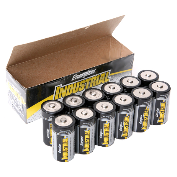 Energizer Industrial D Batteries Box 12