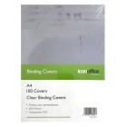 Icon Binding Covers A4 200 Micron Clear Pack 100 image