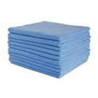 Microfibre Cloth Blue 40cm x 40cm 30110 Pack of 10
