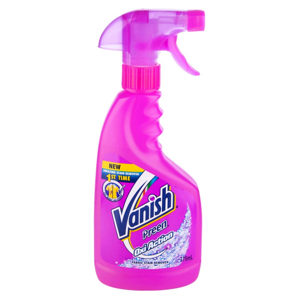 Vanish Stain Remover Preen Oxi Action 375ml