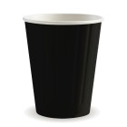 Biopak Double Wall Paper Cup Black 12oz 390ml 90mm Carton 1000 image
