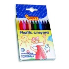 Jovi Plastic Crayons Assorted Colours Pack 12 image