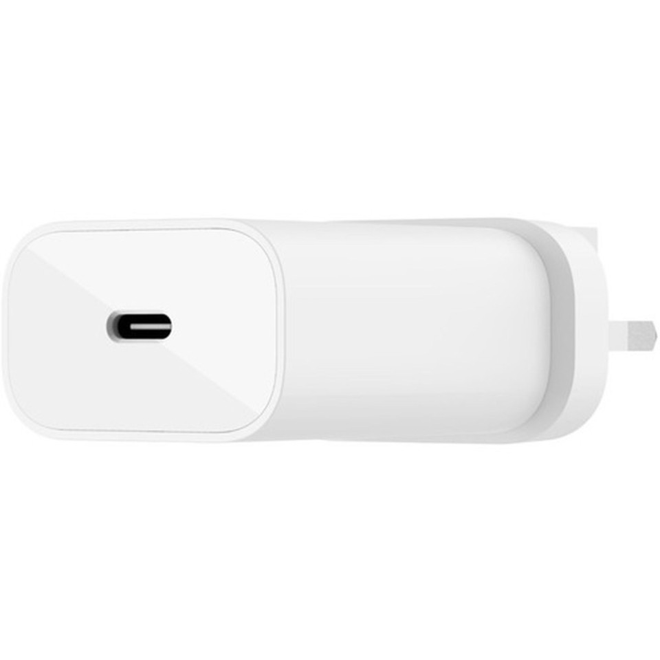 Belkin 25w Usb-c Wallcharger W Cable Wht