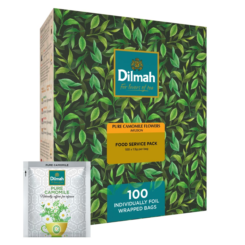 Dilmah Tea Bags Enveloped Chamomile Pack 100