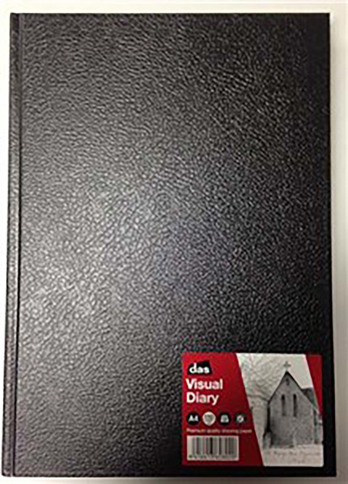 DAS Visual Diary A4 Hardcover 110 Sheet