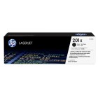 HP LaserJet Laser Toner Cartridge 201X High Yield Black image