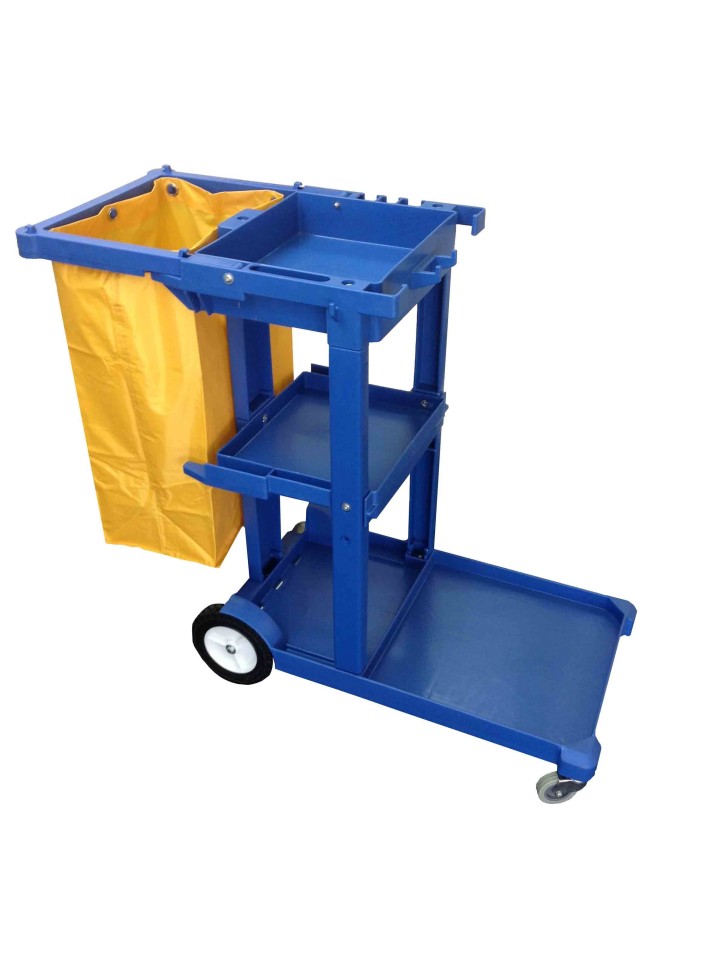 Filta Blue Janitor Cart