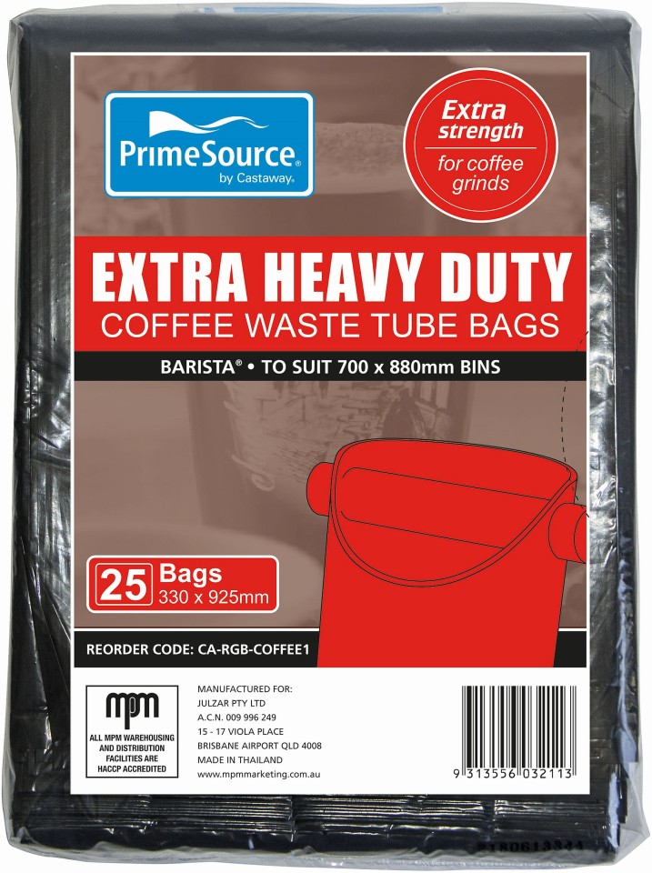 Barista Bags Extra Heavy Duty Ldpe Pack Of 25