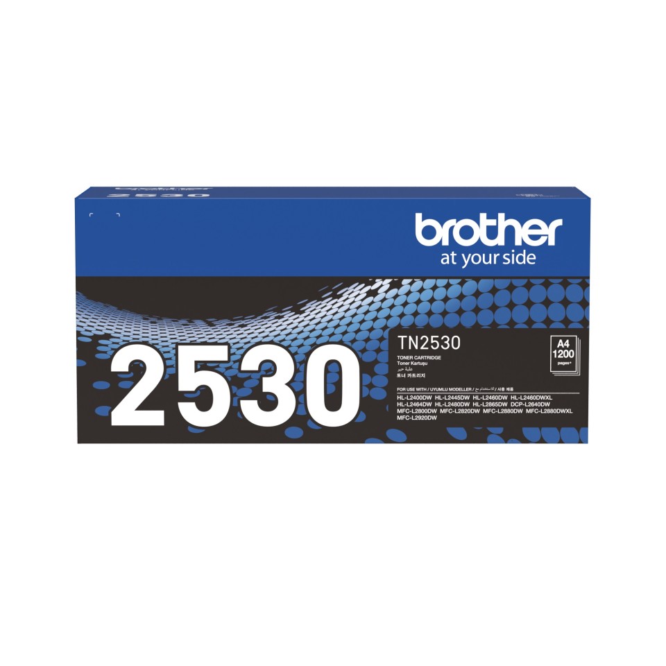 Brother Laser Toner Cartridge TN2530 Black