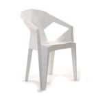 Seaquest Muze Indoor outdoor Stackable Cafe Chair White image