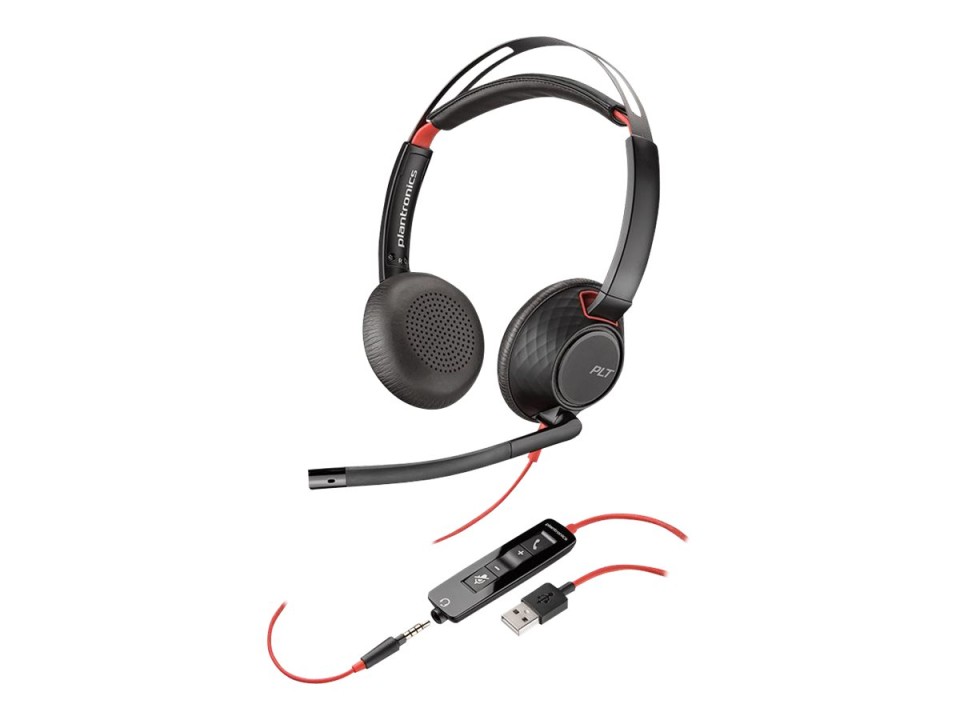 Plantronics Blackwire C5220 Over-the-head Binaural Uc Headset