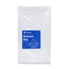 Rubbish Bag 66L 950 x 700 White LDPE 30 mu pack of 50 image