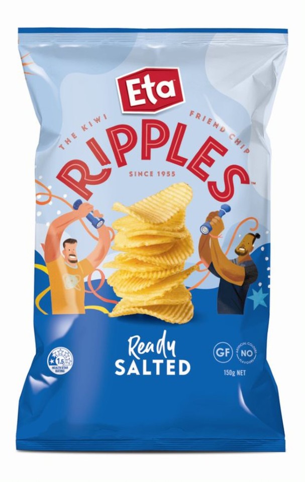 Griffins Ripple Cut Chips Sea Salt 150g
