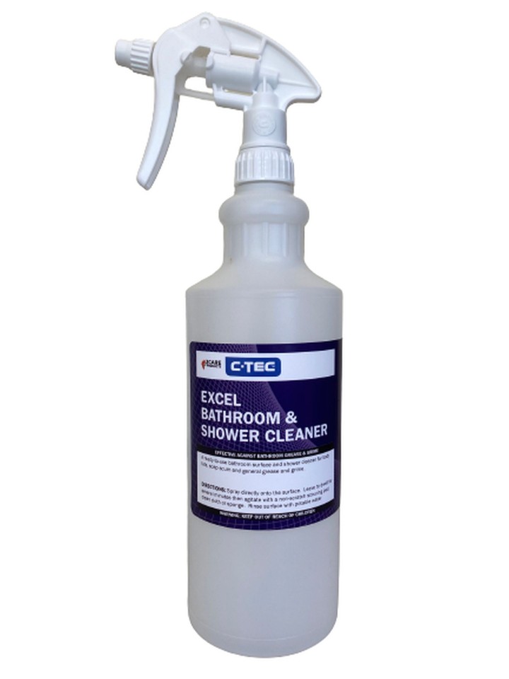 C-TEC Excel Bath & Shower 1 Litre Spray Bottle Kit