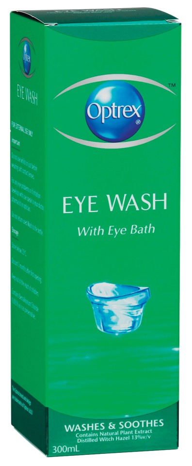 Optrex Eye Wash with Bath 300ml