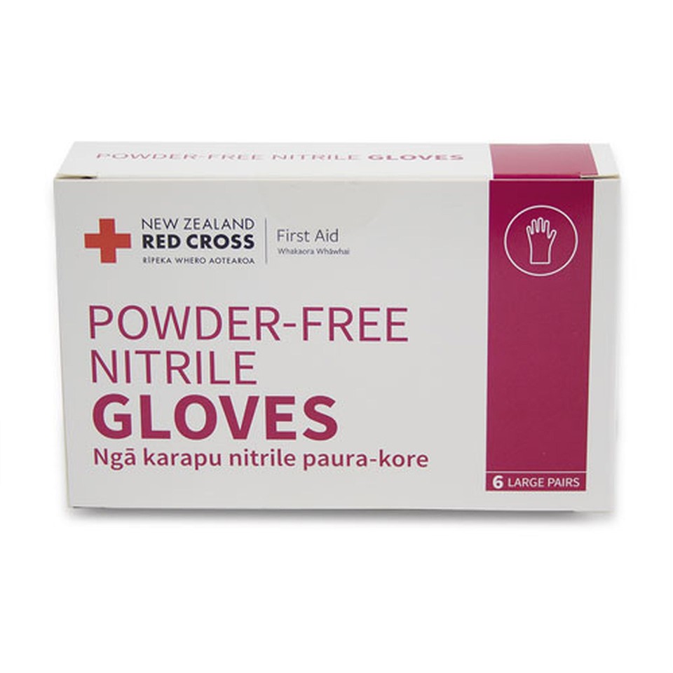 Red Cross Glove Refill Box 6 pairs