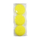 Five Star Craft Sponges Round 75mm Yellow Pack 3 image
