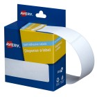 Avery Rectangle Stickers Dispenser Hand writable 937226 101x24mm White Pack 160 image