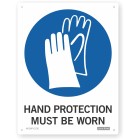 Sign - Hand Protection Must Be Worn 230 X 300 Each image