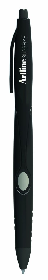Artline Supreme Retractable Ballpoint Pen 1.0mm Black