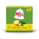 Bell Zesty Green Citrus Tagless Tea Bags Box 50 image