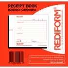 Rediform Book Receipt Small R/Recsml Duplicate 50 Leaf image