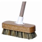 Complete Wooden Scrubbing Deck Broom  image