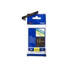 Brother P-Touch Labelling Tape Laminating TZe-334 12mmx8m Gold On Black image