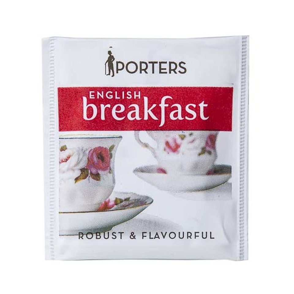 Porters Tea Bags English Breakfast Box 200