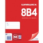 Warwick 8B4 Spiral Notebook 50 Leaf Ruled 7mm 230x180mm image