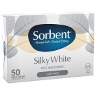 Sorbent Facial Tissues 2 Ply Silky White 50 Sheets per Pack 2305754 Carton of 24 image