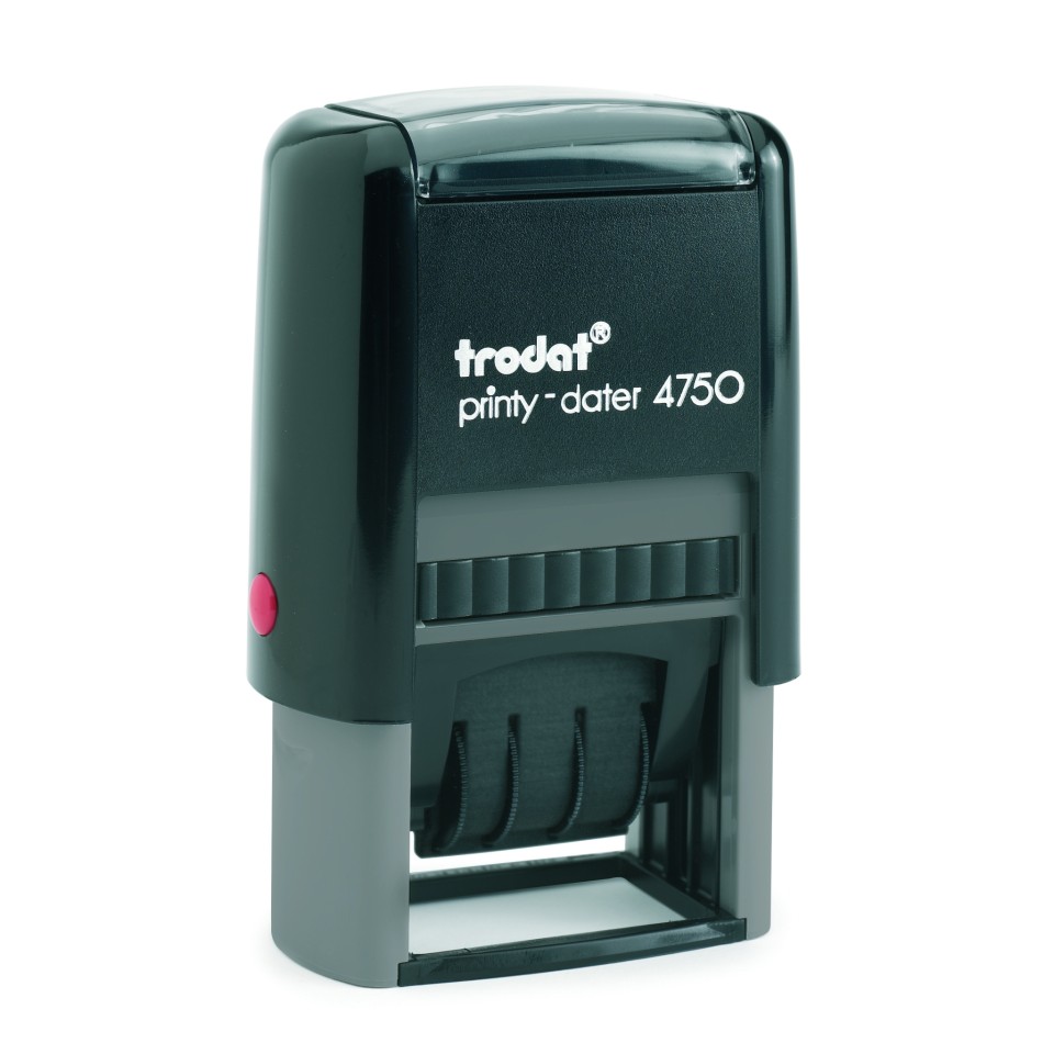 Trodat Printy Dater Stamp Machine 4750 Entered