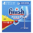 Finish Powerball Essential Dishwashing Tablet Lemon Box of 50 image