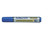 Artline 579 Whiteboard Marker Chisel Tip 2.0-5.0mm Blue image