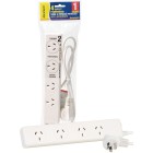 Jackson Powerboard 4 Outlet Protected 0.9m Cord image