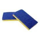 Sabco Blue & Yellow Professional Power Sponge Scrubs image