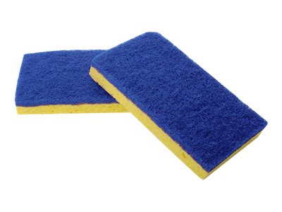 Sabco Blue & Yellow Professional Power Sponge Scrubs