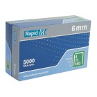 Rapid No. 140/6 Staples Flatwire Box 5000 image
