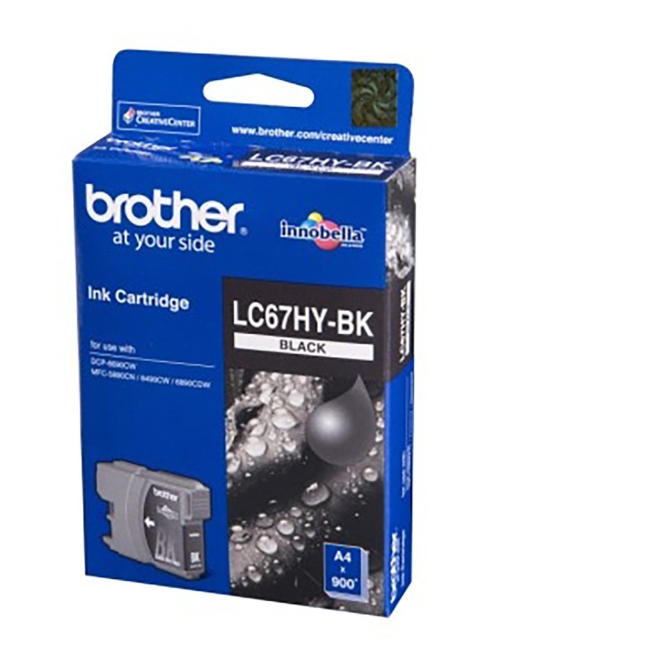 Brother Inkjet Ink Cartridge LC67XL High Yield Black