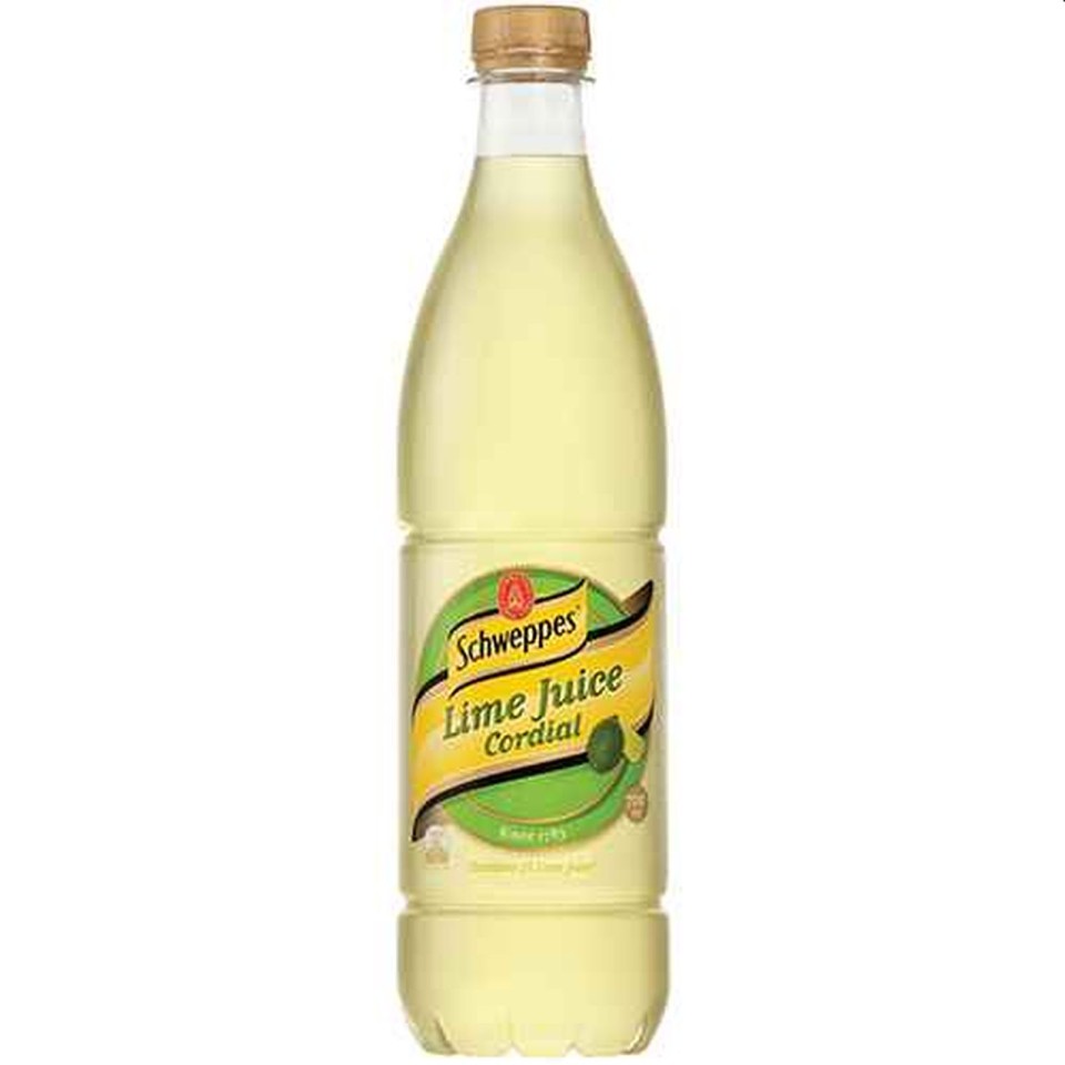 Schweppes Cordial Lime Juice 720ml