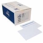 Croxley Wallet Envelope Seal Easi FSC Mix Credit C6 114mm x 162mm White Box 500 image