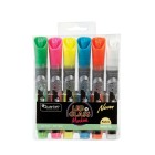 Quartet LED & Glass Marker Assorted Colours Pack 6 image