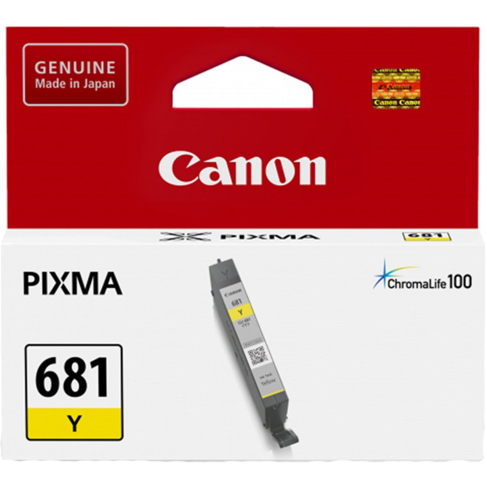 Canon PIXMA Inkjet Ink Cartridge CLI681 Yellow