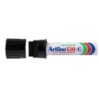 Artline 130 Permanent Marker Wedge Tip 30.0mm Black image