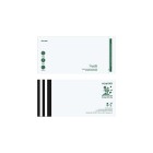 eco-pack ECO-DLE 150(w)x260(h)+50(flap)mm Compostable Resealable Courier Bags White Packet Of 100 image