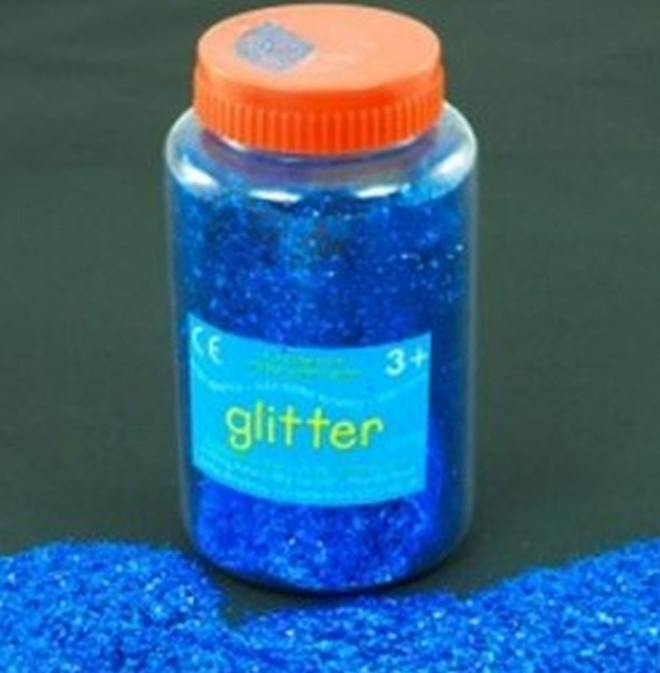 Giant Glitter Royal Blue 250g Jar